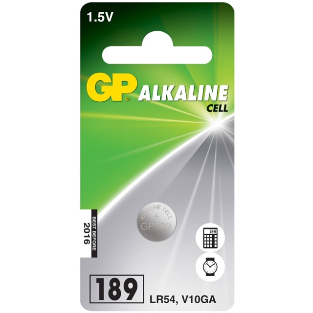 GP LR54 1,5V Alkaline 1-pack (102004)