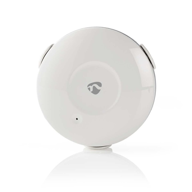 Nedis SmartLife Water Detector | Wi-Fi | Battery Powered | Extension included | Max. battery life: 24 Months | 50 dB | White