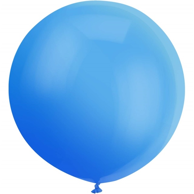 GIANT balloon, 100 cm, 1 piece, Blue