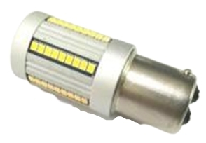 Canbus LED lamp, 1157-66SMD, 1300±10lm, Red