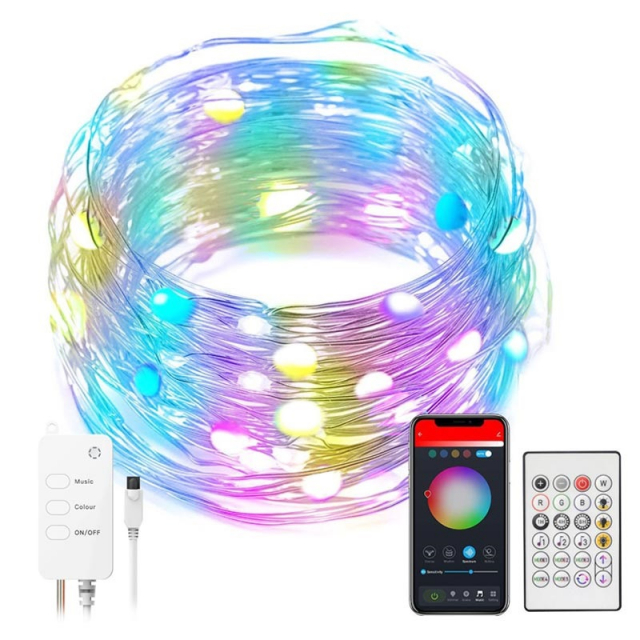 Smart Light String RGB, 10m