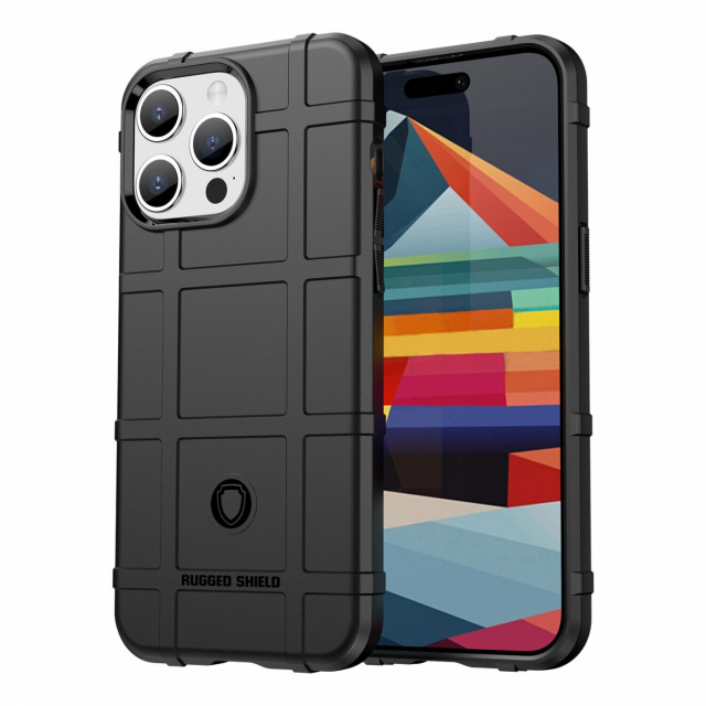 Shockproof case for iPhone 15, Black