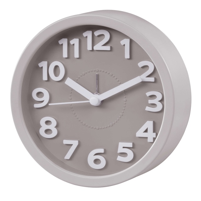 Hama Alarm Clock Retro Rund Darkbrown
