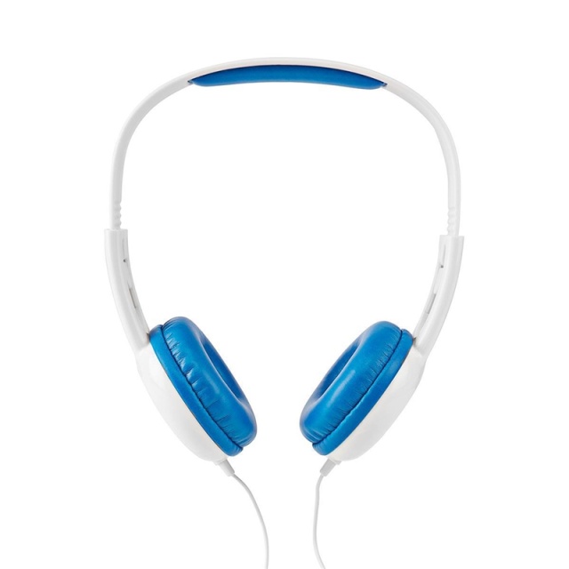 Nedis On-Ear Wired Headphones | 3.5 mm | Cable length: 1.20 m | 82 dB | Blue