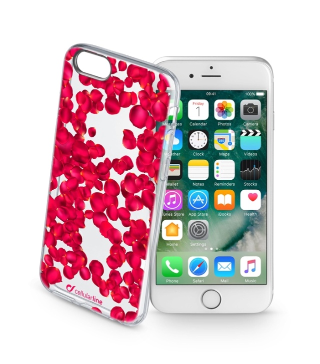 cellularline Roses, TPU shell iPhone 6/6S