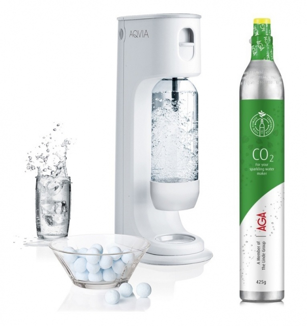 AGA Aqvia Balance (Snow White) incl. Carbonation Cartridge