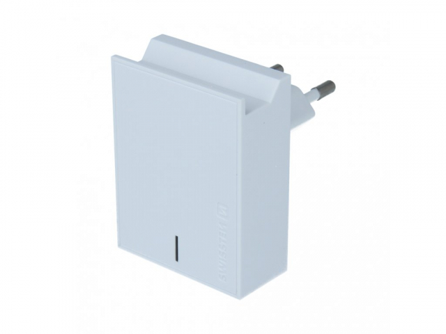 Swissten Power adapter compatible with Samsung Quick Charge 25W USB-C, White