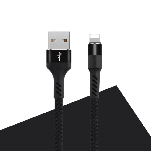MXUC-01 Lightning Cable (2A) Fast Charge, Black