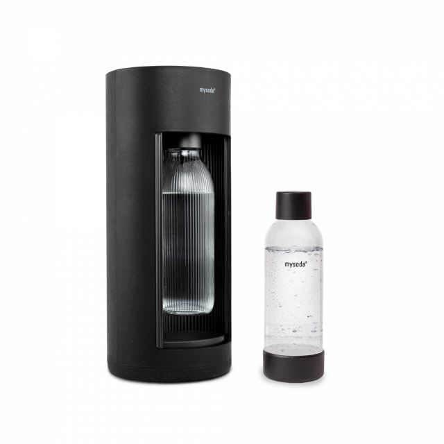 Mysoda Glassy sparkling water maker, Black