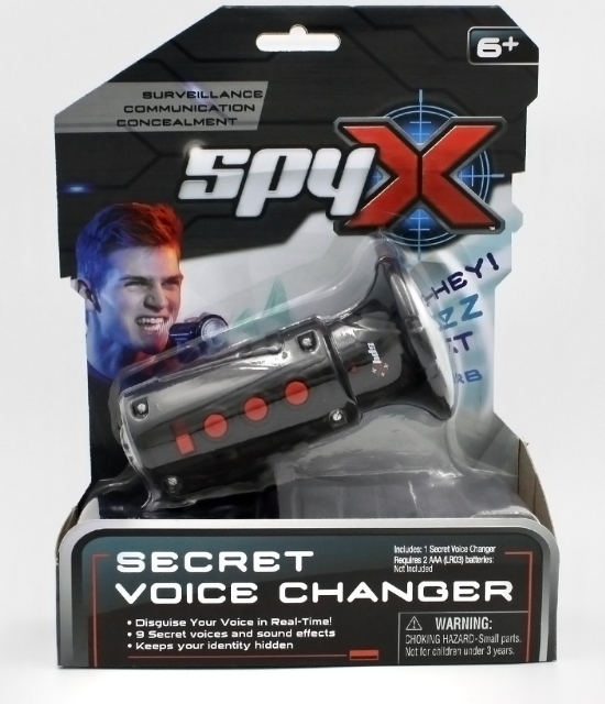 SpyX Secret Voice Changer - Hemlig röstomvandlare