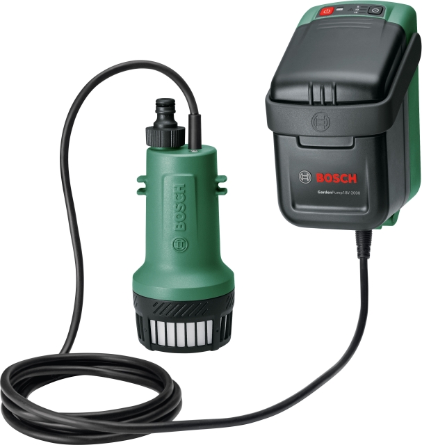 Bosch GardenPump 18V-2000 Solo rechargeable water pump