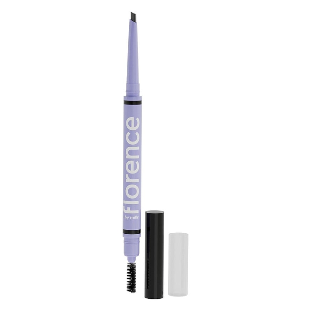 Florence by Mills Tint N Tame Eyebrow Pencil With Spoolie Black brown
