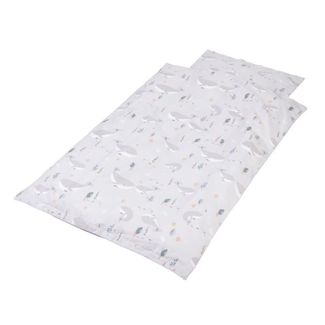 Babytrold Junior Bedding - 100x140 - Whale (17-71HV)