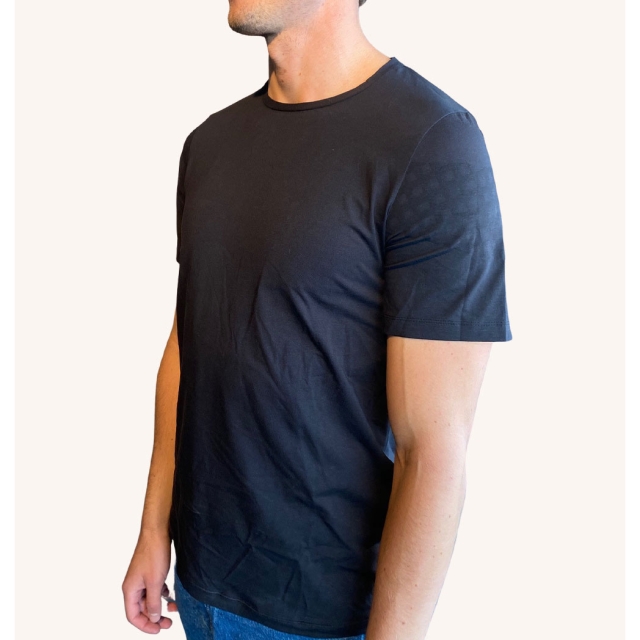 SWEDISH POSTURE Alignment Posture T-shirt Cotton Man Black S