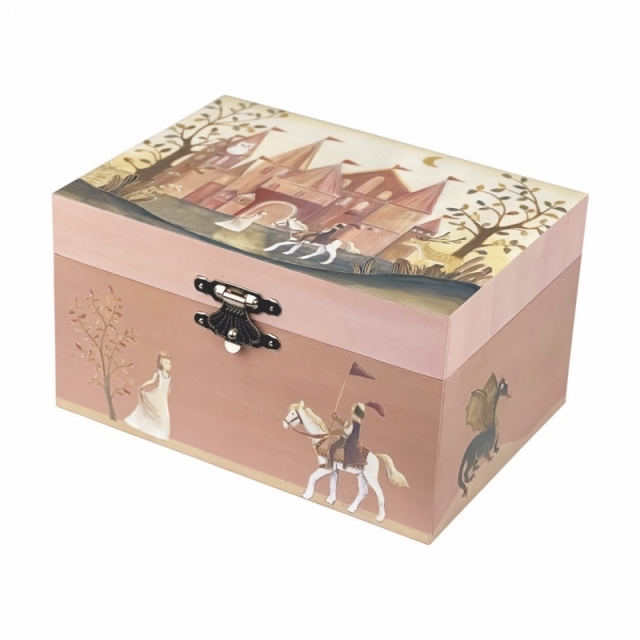 Egmont Toys Musical Jewelry Box Princess - Pink - 15 x 10 x 9 cm