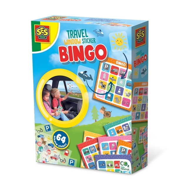 SES Creative Game Bingo Car Window Stickers - (S02238)