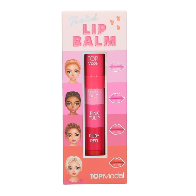 TOPModel TOPModel Tinted Lip Balm - 4 colors - 4 x 1g