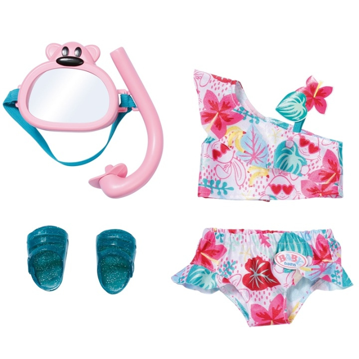 BABY Born Holiday Deluxe Bikini Set 43cm in the group TOYS, KIDS & BABY PRODUCTS / Toys / Docks & Accessories at TP E-commerce Nordic AB (38-17561)