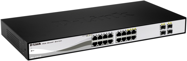 D-Link switch, 16x10/100/1000Mbps, Layer2, 4xSFP in the group COMPUTERS & PERIPHERALS / Network / Switches at TP E-commerce Nordic AB (38-18460)