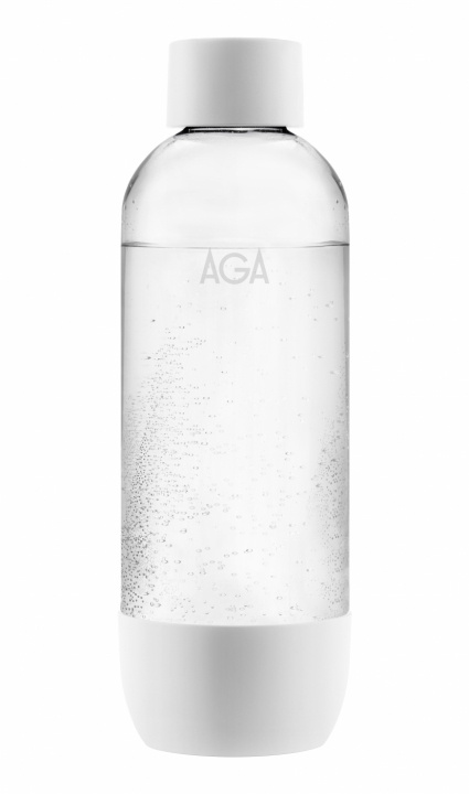 KORT DATUM! AGA AQVIA PET-flaska, 1L (Vit) in the group HOME, HOUSEHOLD & GARDEN / Household appliances / Water & Juice / Carbonation machines / Accessories at TP E-commerce Nordic AB (38-21822D)