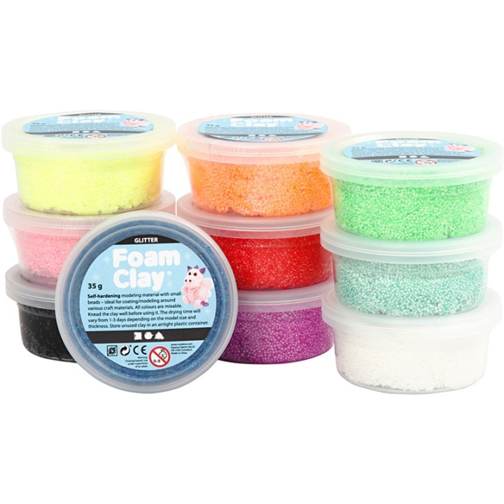 Mixade Färger Glitter 10x35g in the group TOYS, KIDS & BABY PRODUCTS / Toys / Crafts at TP E-commerce Nordic AB (38-30978)