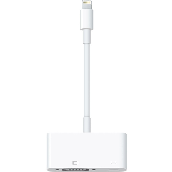 Apple, adapter, VGA till lightning, vit in the group COMPUTERS & PERIPHERALS / Computer cables / VGA / Adapters at TP E-commerce Nordic AB (38-37159)