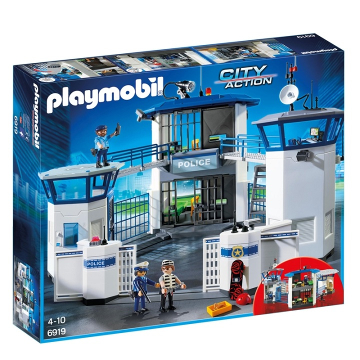 Playmobil Action, Polisstation/fängelse in the group TOYS, KIDS & BABY PRODUCTS / Toys / Figures & Miniatures at TP E-commerce Nordic AB (38-45106)