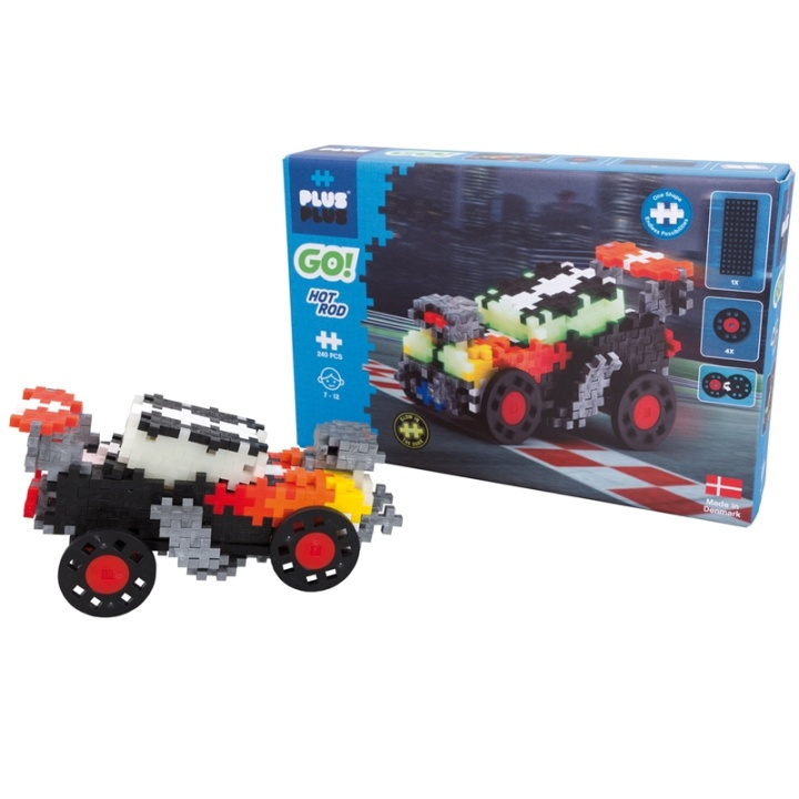 Plus-Plus Go! Hot Rod in the group TOYS, KIDS & BABY PRODUCTS / Toys / Building toys / Toy blocks at TP E-commerce Nordic AB (38-45955)