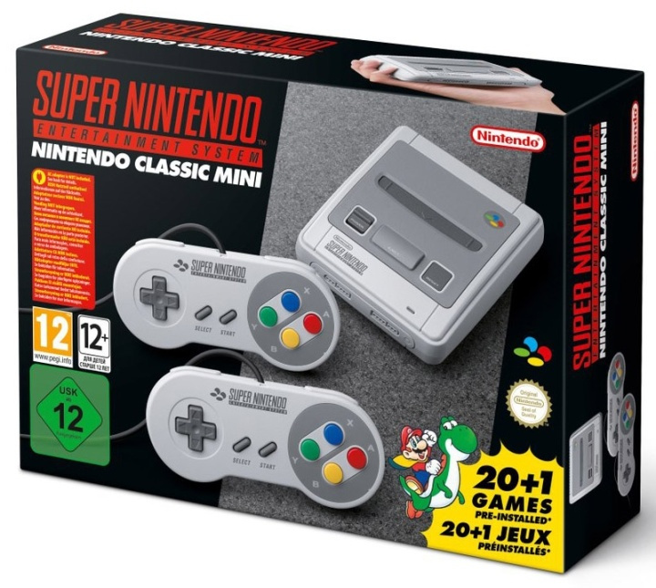 Super Nintendo Classic Mini SNES in the group HOME ELECTRONICS / Game consoles & Accessories / Nintendo SNES Classic Mini at TP E-commerce Nordic AB (38-4832)