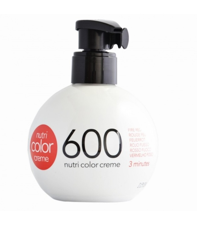 Revlon Nutri Color Creme 600 Fire Red 250ml in the group BEAUTY & HEALTH / Hair & Styling / Hair care / Hair Dye / Hair Dye & Color bombs at TP E-commerce Nordic AB (38-57214)