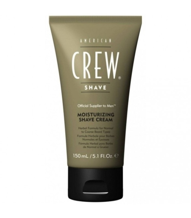 American Crew Moisturizing Shave Cream 150ml in the group BEAUTY & HEALTH / Hair & Styling / Shaving & Trimming / Razors & Accessories at TP E-commerce Nordic AB (38-57641)