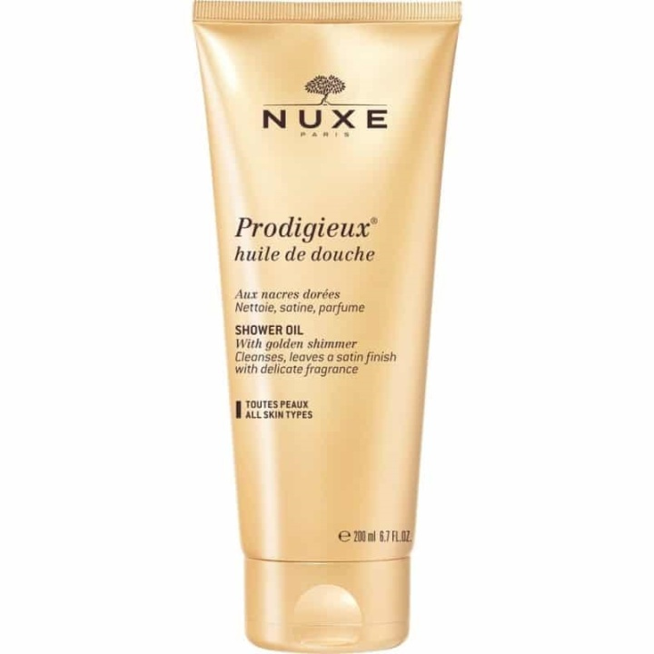 nuxe prodigieux precious scented shower oil