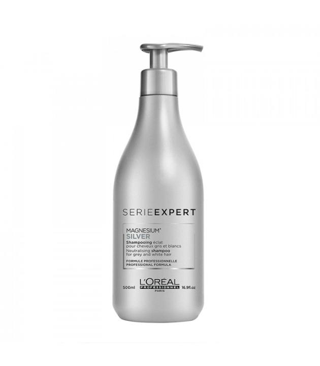 LOreal Silver Shampoo 500ml in the group BEAUTY & HEALTH / Hair & Styling / Hair care / Hair Dye / Silver shampoo at TP E-commerce Nordic AB (38-68179)