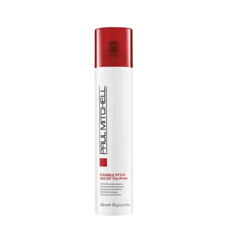 Paul Mitchell Hot Off The Press Thermal Protection Spray 200ml in the group BEAUTY & HEALTH / Hair & Styling / Hair care / Heat protectant at TP E-commerce Nordic AB (38-68257)