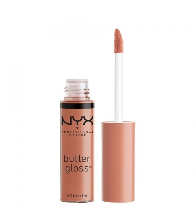 NYX PROF. MAKEUP Butter Gloss - 14 Madeleine in the group BEAUTY & HEALTH / Makeup / Lips / Lipp gloss at TP E-commerce Nordic AB (38-68343)