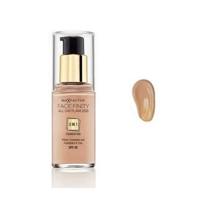 Max Factor Facefinity 3 In 1 Foundation 80 Bronze in the group BEAUTY & HEALTH / Makeup / Facial makeup / Foundation at TP E-commerce Nordic AB (38-68992)