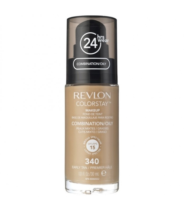 Revlon Colorstay Makeup Combination/Oily Skin - 340 Early Tan 30ml in the group BEAUTY & HEALTH / Makeup / Facial makeup / Foundation at TP E-commerce Nordic AB (38-69109)