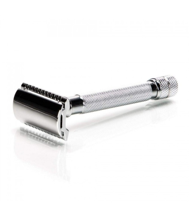 Parker 91R 3-piece safety Razor in the group BEAUTY & HEALTH / Hair & Styling / Shaving & Trimming / Razors & Accessories at TP E-commerce Nordic AB (38-70079)