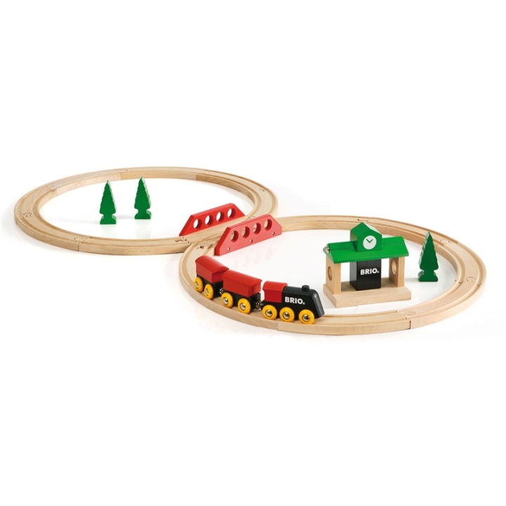 Brio 33028 Klassiskt Figurset 8 in the group TOYS, KIDS & BABY PRODUCTS / Toys / Building toys / Brio train tracks at TP E-commerce Nordic AB (38-70254)