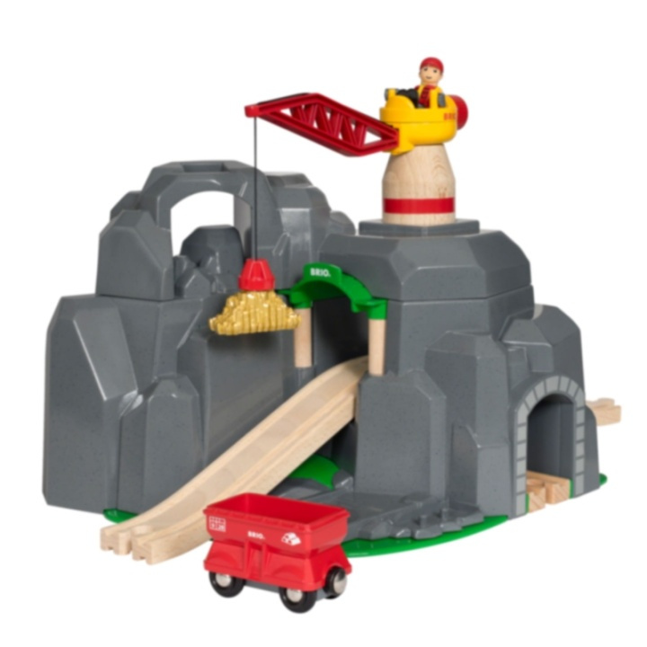 Brio 33889 Guldgruva med kran in the group TOYS, KIDS & BABY PRODUCTS / Toys / Building toys / Brio train tracks at TP E-commerce Nordic AB (38-70293)