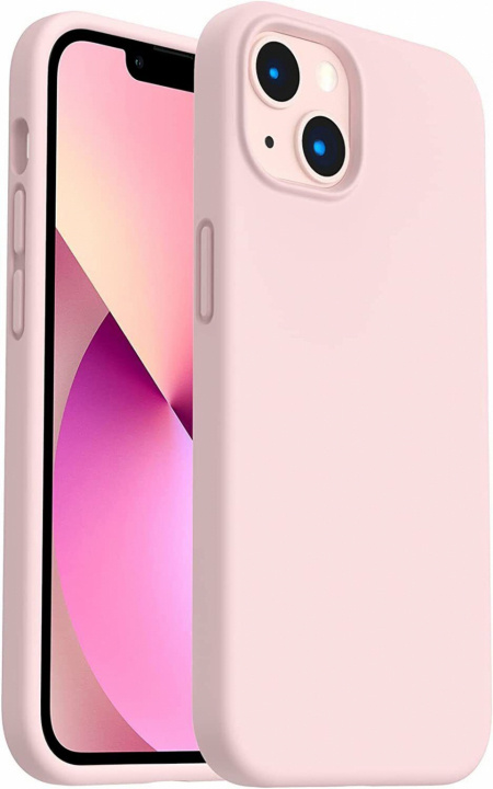 Silicone Case for iPhone 15 Pro Max, Light Pink in the group SMARTPHONE & TABLETS / Phone cases / Apple / iPhone 15 at TP E-commerce Nordic AB (38-84334)