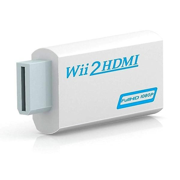 HDMI adapter for Nintendo Wii - full HD 1080p in the group HOME ELECTRONICS / Game consoles & Accessories / Nintendo Wii at TP E-commerce Nordic AB (38-84363)