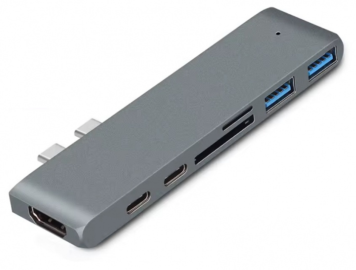 USB Hub for Macbook Pro/Air in the group COMPUTERS & PERIPHERALS / Computer accessories / USB-Hubs at TP E-commerce Nordic AB (38-84396)