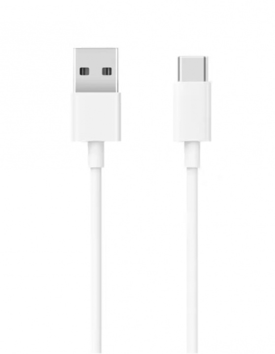 USB-A to USB-C Charge and Sync Cable, 1m, White in the group SMARTPHONE & TABLETS / Chargers & Cables / Cables / Cables Type C at TP E-commerce Nordic AB (38-84424)