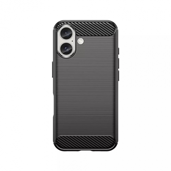 TPU case for iPhone 16, Black in the group SMARTPHONE & TABLETS / Phone cases / Apple / iPhone 16 at TP E-commerce Nordic AB (38-84430)