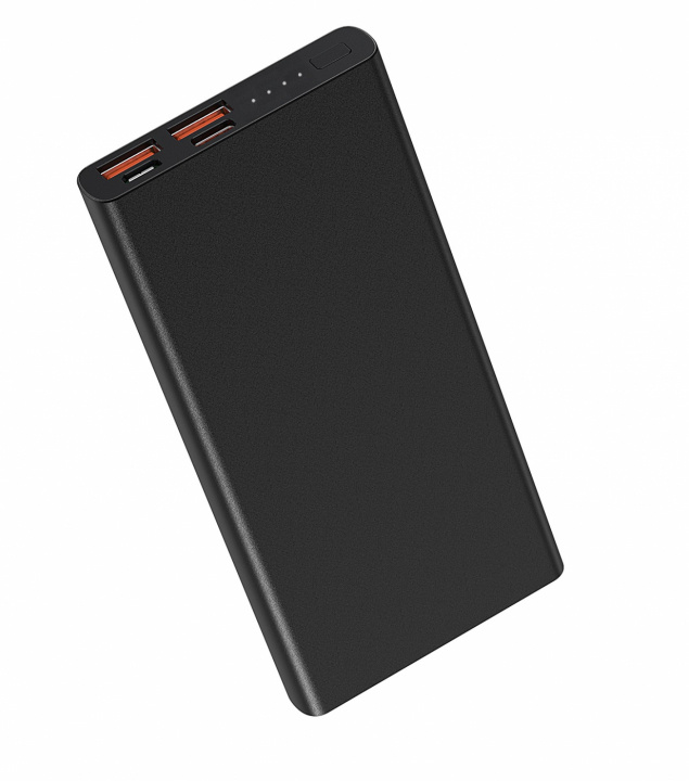 Powerbank 20000mAh 22.5W PD Fast charging with digital display, black in the group SMARTPHONE & TABLETS / Chargers & Cables / Powerbanks at TP E-commerce Nordic AB (38-84477)