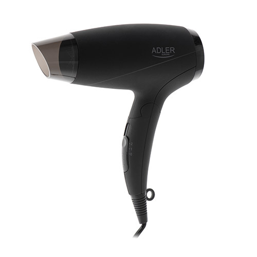 Adler AD 2266 Hårtork 1200W, Svart in the group BEAUTY & HEALTH / Hair & Styling / Styling Tools / Hair dryer at TP E-commerce Nordic AB (38-86954)