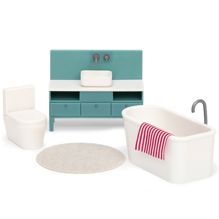 Lundby Badrumsset in the group TOYS, KIDS & BABY PRODUCTS / Toys / Docks & Accessories at TP E-commerce Nordic AB (38-87705)