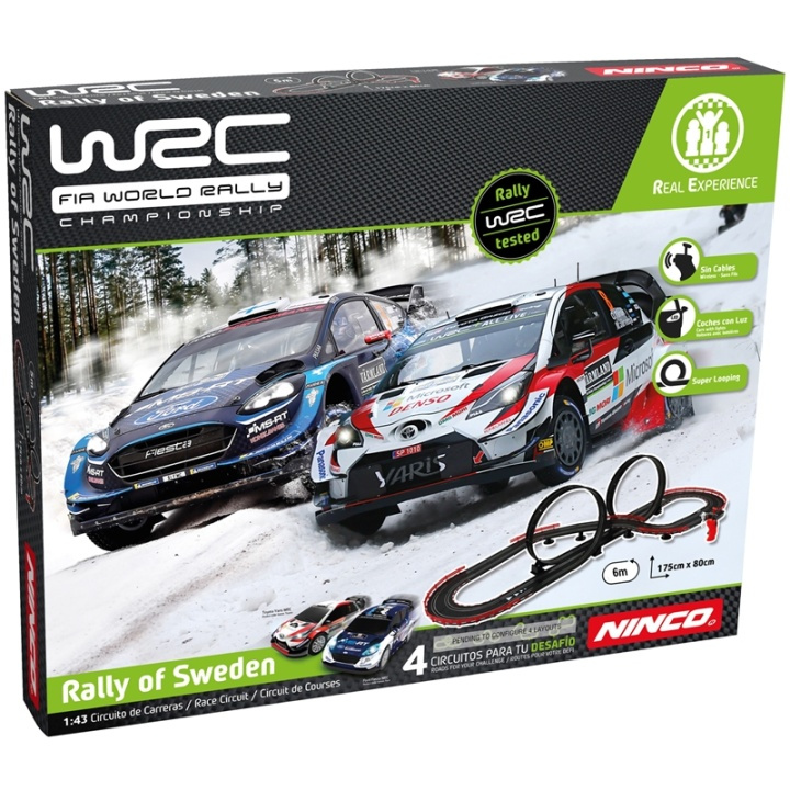 Ninco WRC Rally of Sweden in the group TOYS, KIDS & BABY PRODUCTS / Radio controlled / Racing tracks / Tracks at TP E-commerce Nordic AB (38-87815)