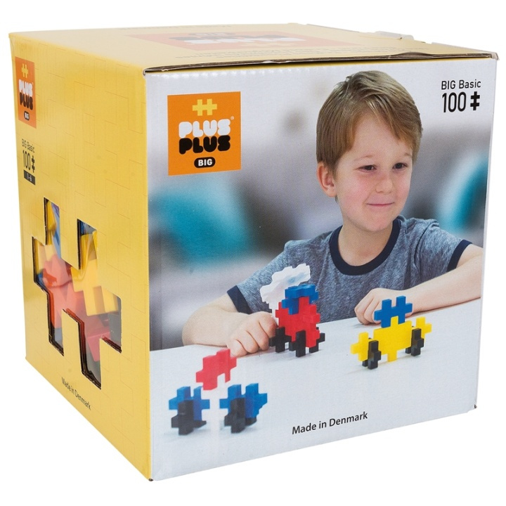 Plus-Plus Big Basic Mix/100 pcs in the group TOYS, KIDS & BABY PRODUCTS / Toys / Building toys / Toy blocks at TP E-commerce Nordic AB (38-87968)